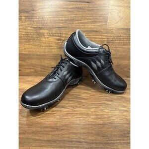 FootJoy Men’s Summer Series Golf Shoes 7.5M Black Leather Softspikes FJ 98846